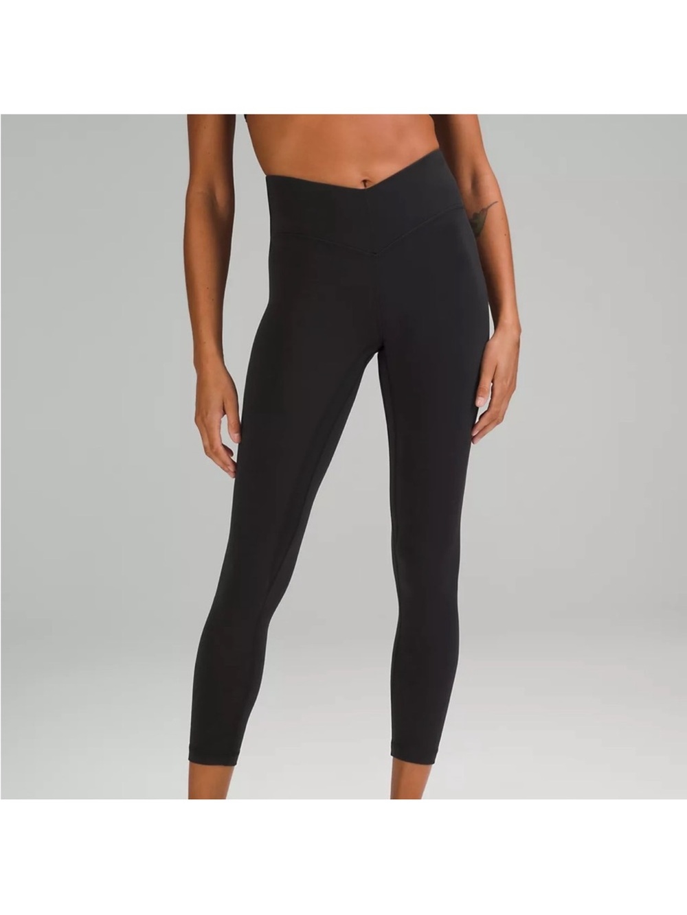 Lululemon Align High-Waist Black Leggings v front  cropped 6